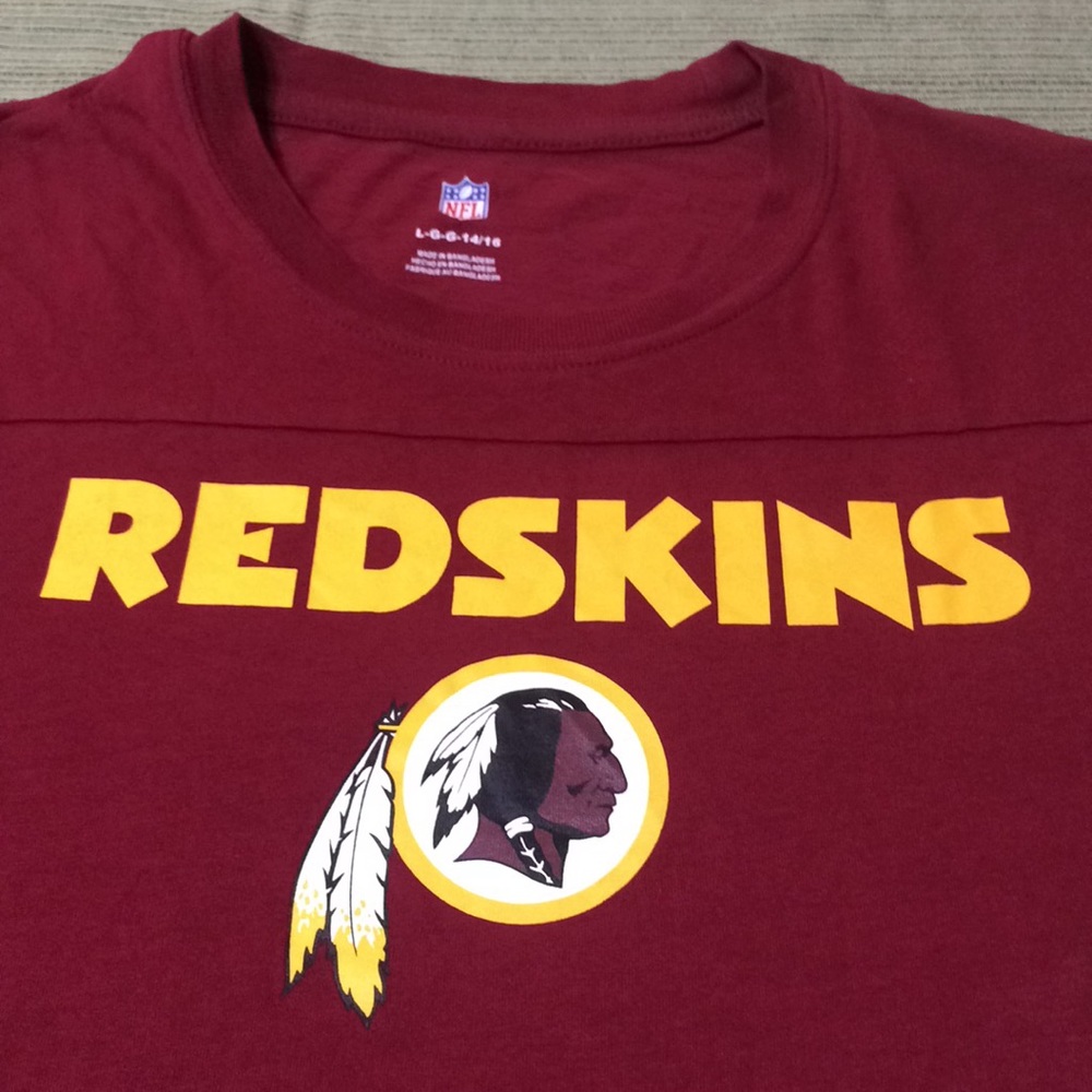 NFL REDSKINS FOOTBALL TEAM BEAUTIFUL TOP EXCELLENT